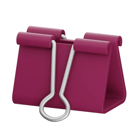 Binder Clip  3D Icon
