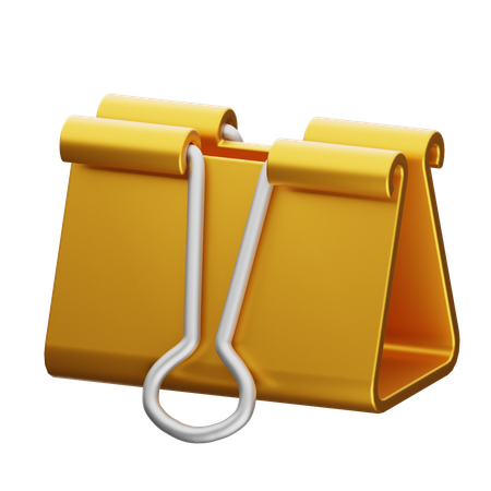 Binder Clip  3D Icon