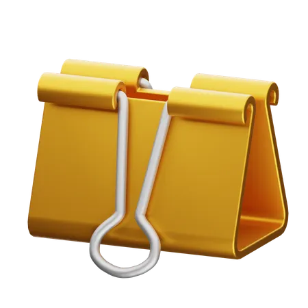 Binder Clip  3D Icon