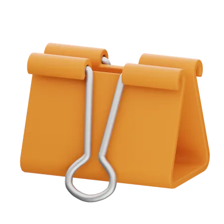 Binder Clip  3D Icon