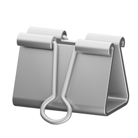 Binder Clip  3D Icon