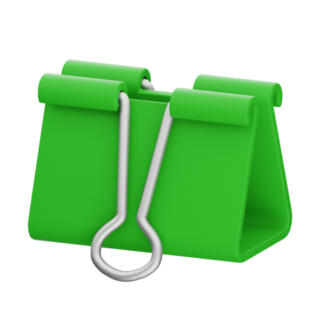 Binder Clip  3D Icon