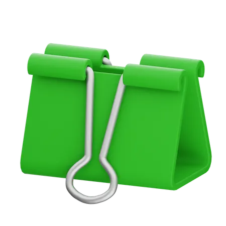 Binder Clip  3D Icon