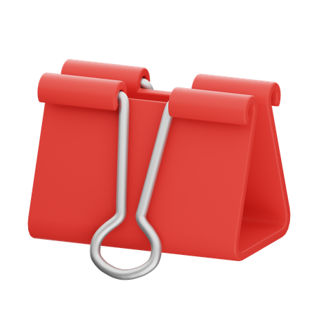 Binder Clip  3D Icon