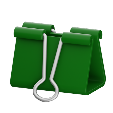 Binder Clip  3D Icon
