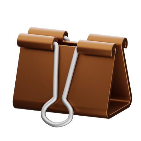 Binder Clip  3D Icon
