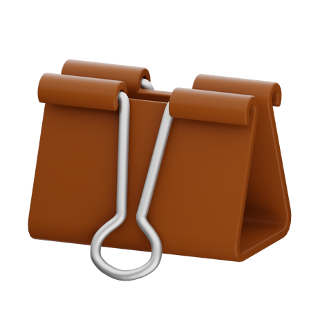 Binder Clip  3D Icon