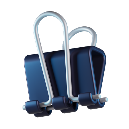 Binder Clip  3D Icon