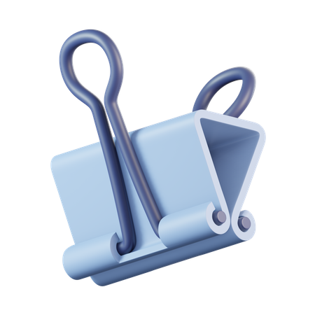 Binder Clip  3D Icon