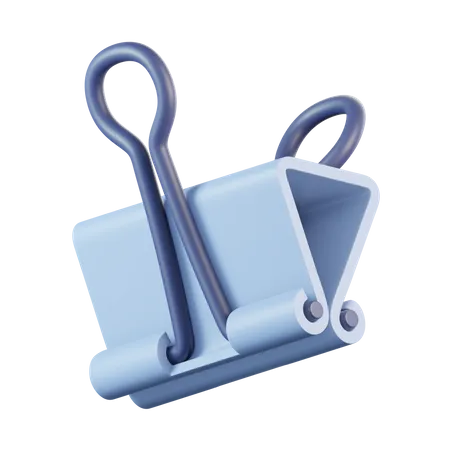 Binder Clip  3D Icon