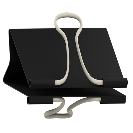 Binder Clip  3D Icon