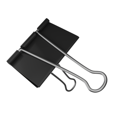 Binder Clip  3D Icon