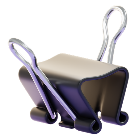 BINDER CLIP  3D Icon