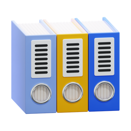 Binder-Datei  3D Icon