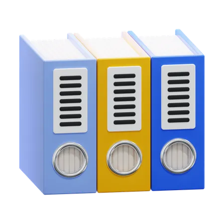 Binder-Datei  3D Icon