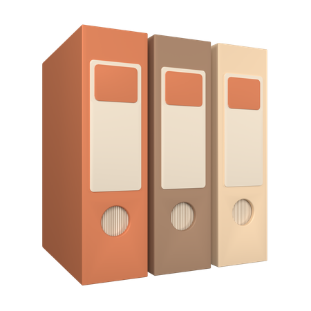 Binder-Datei  3D Icon