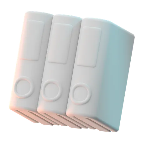 Binder File  3D Icon