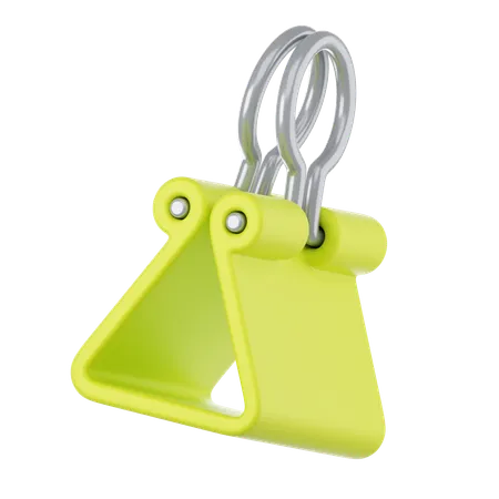 Binder Paper Clip  3D Icon