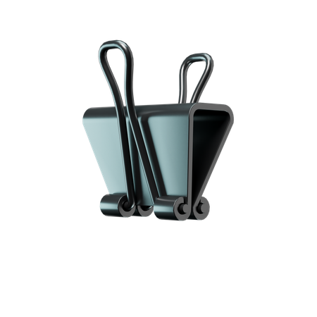 Binder_paperclip  3D Icon