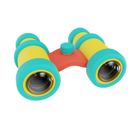 Binoculaire  3D Icon