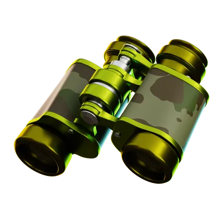 Binocular  3D Icon