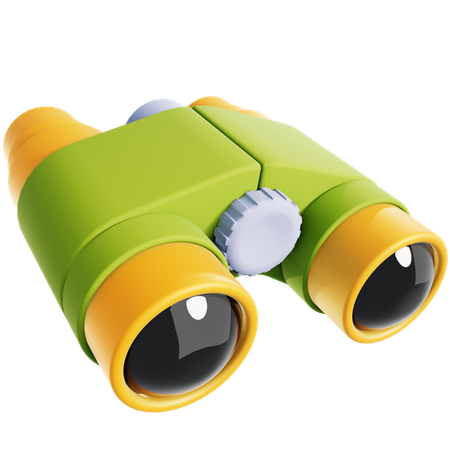 Binocular  3D Icon