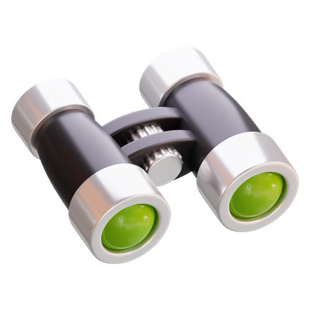 Binocular  3D Icon