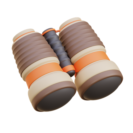 Binocular  3D Icon