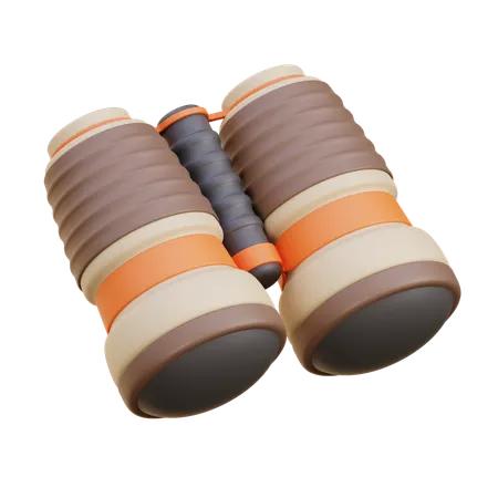 Binocular  3D Icon