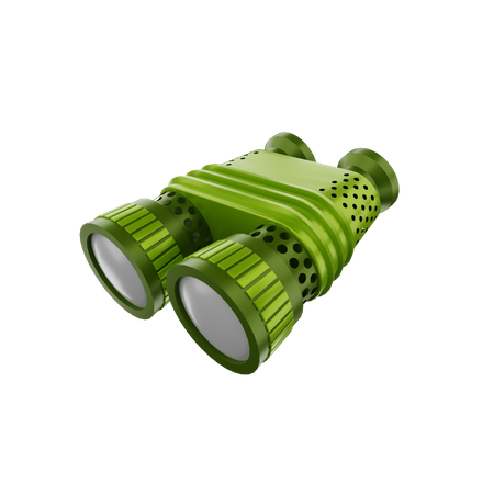 Binocular  3D Icon