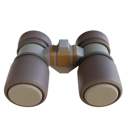 Binocular  3D Icon