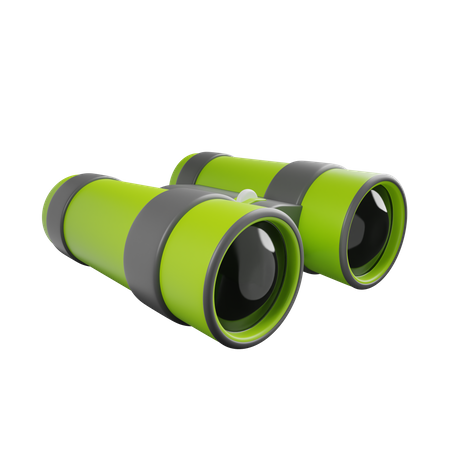 Binocular  3D Icon