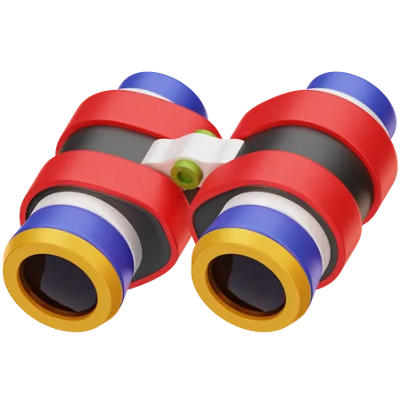 Binocular  3D Icon