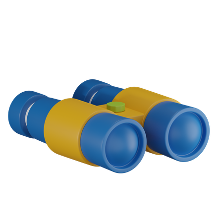 Binocular  3D Icon