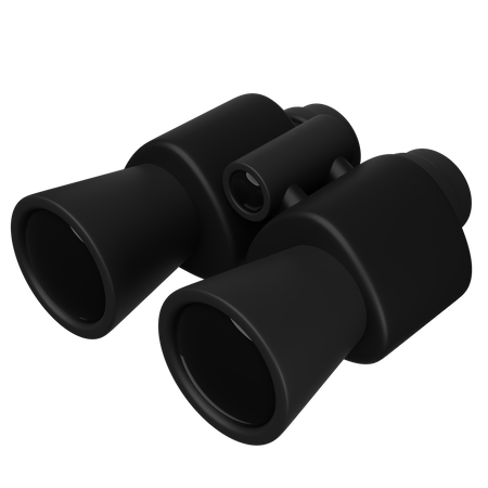 Binocular  3D Icon