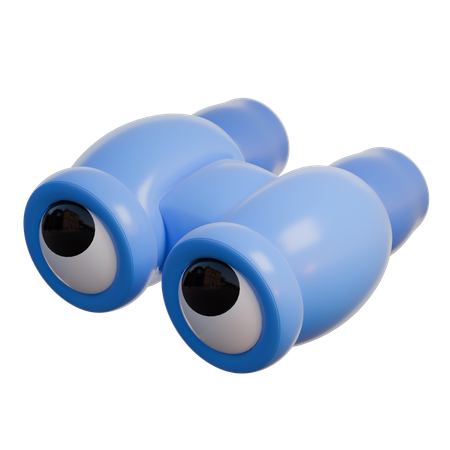 Binocular  3D Icon