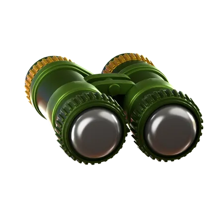 Binocular  3D Icon