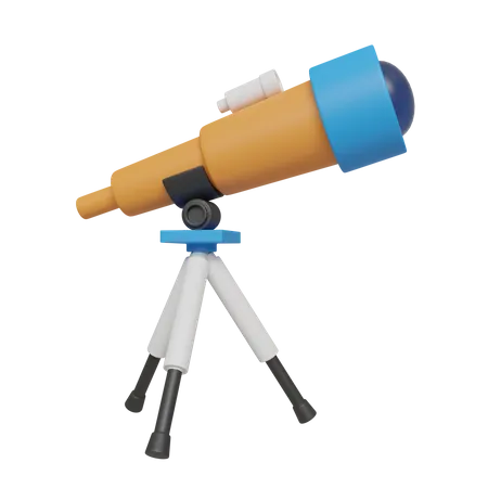 Binocular  3D Icon