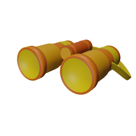 Binocular  3D Icon