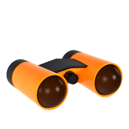 Binocular  3D Icon