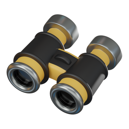 Binocular  3D Icon