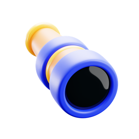 Binocular  3D Icon