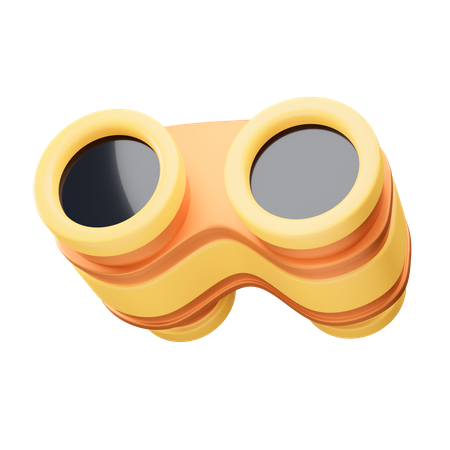 Binocular  3D Icon