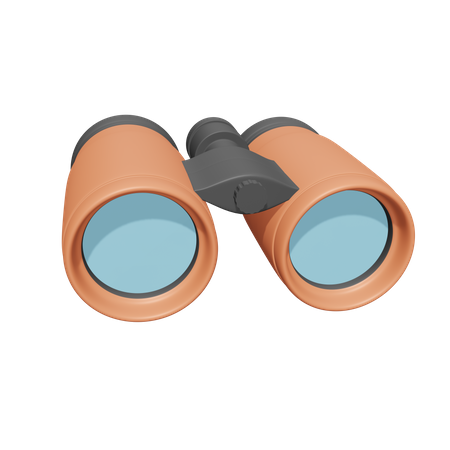 Binocular  3D Icon