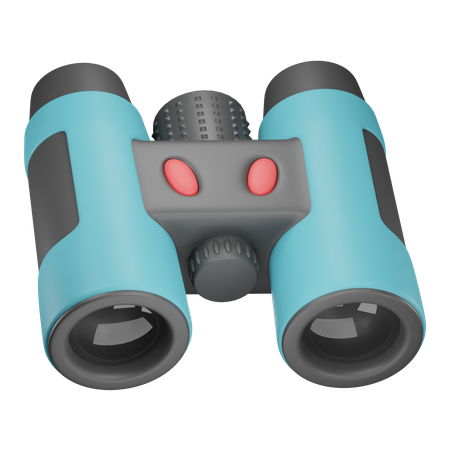 Binocular  3D Icon