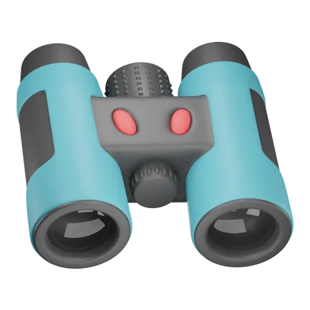 Binocular  3D Icon