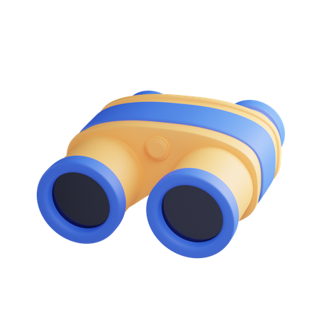 Binocular  3D Icon
