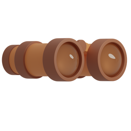 Binocular  3D Icon
