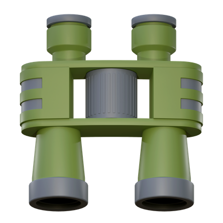 Binocular  3D Icon