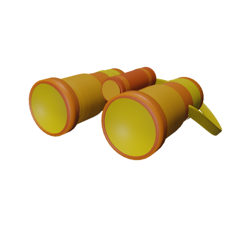 Binocular  3D Icon